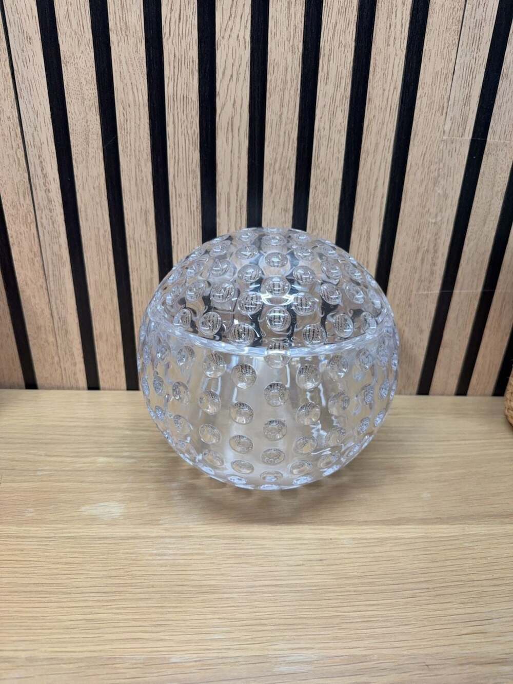 Vintage Mario Luca Giusti Lucite Ice Bucket